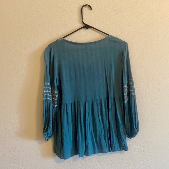 Target for Knox Rose 3/4 Sleeve Boho Peasant Top - Picture 3 of 5